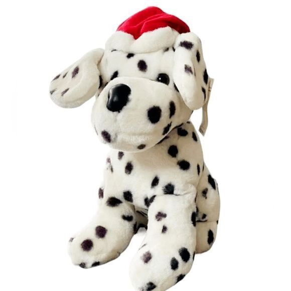 NWT Vtg Dalmatian Puppy Dog 12” Toys House Stuffed Animal - Picture 1 of 8